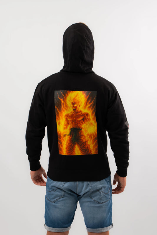 Final Transformation Anime Hoodie Schwarz | ANIWHEARE