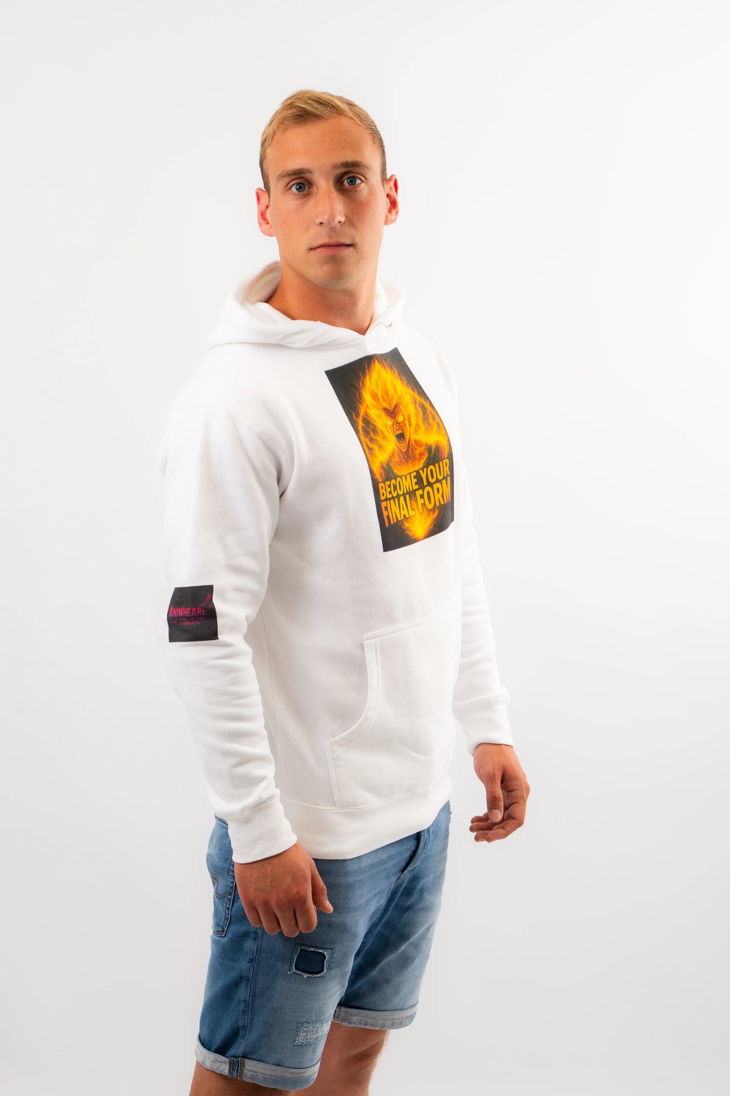 FINAL TRANSFORMATION Hoodie weiß - Aniwheare