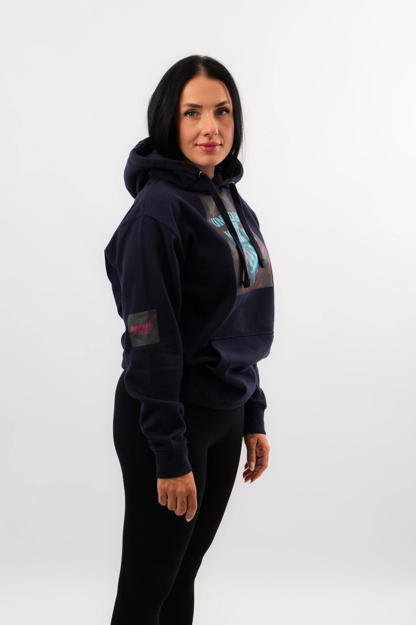 Kaiju Mode Rampage Anime Hoodie Blau | ANIWHEARE