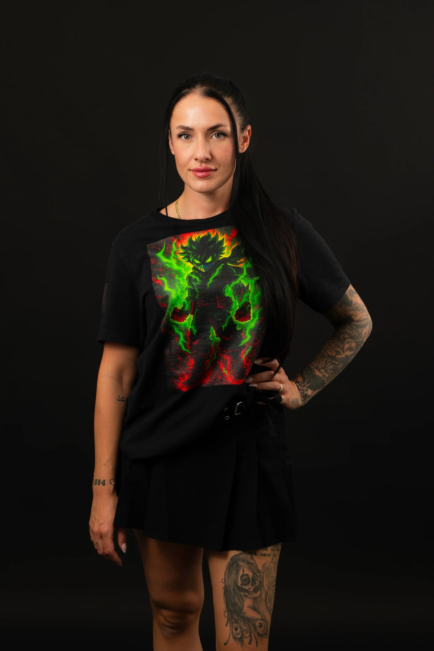 Break the Limit Anime T-Shirt Schwarz | ANIWHEARE