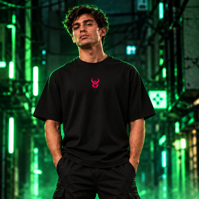 Aniwheare Anti-Hero Oversized T-Shirt