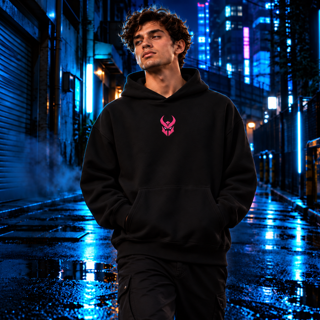 Aniwheare Kaiju Oversized Hoodie