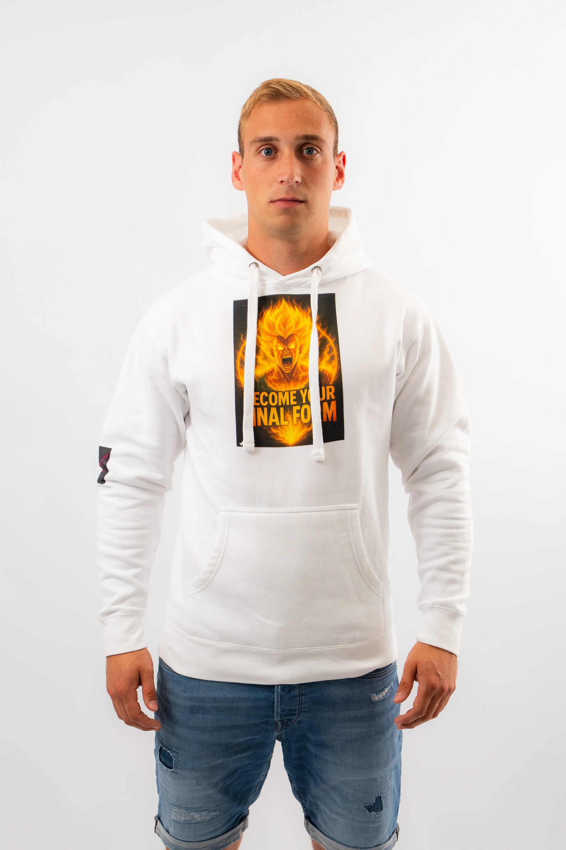 FINAL TRANSFORMATION Hoodie weiß - Aniwheare