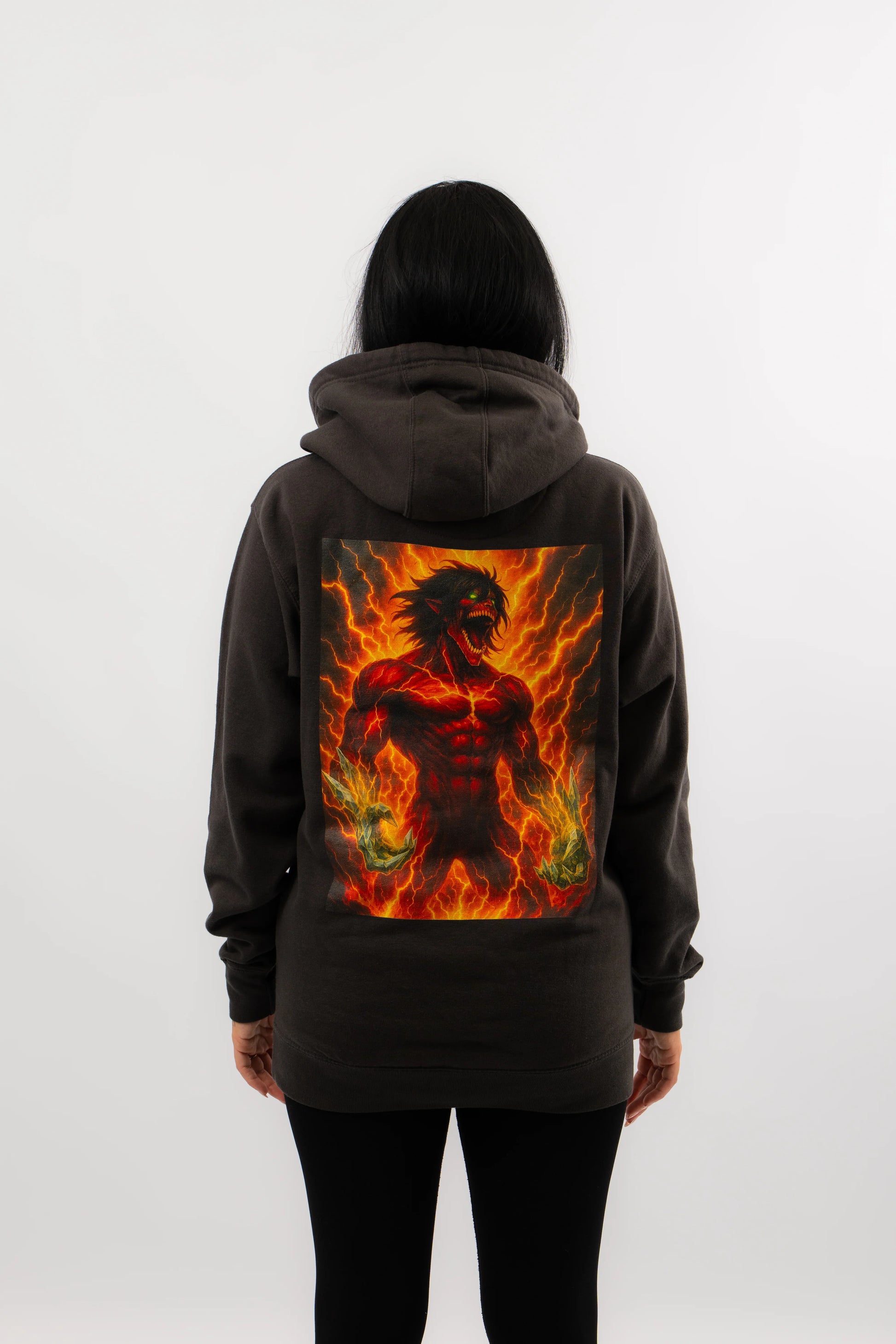 NO MERCY LEFT Hoodie dunkelgrau - Aniwheare