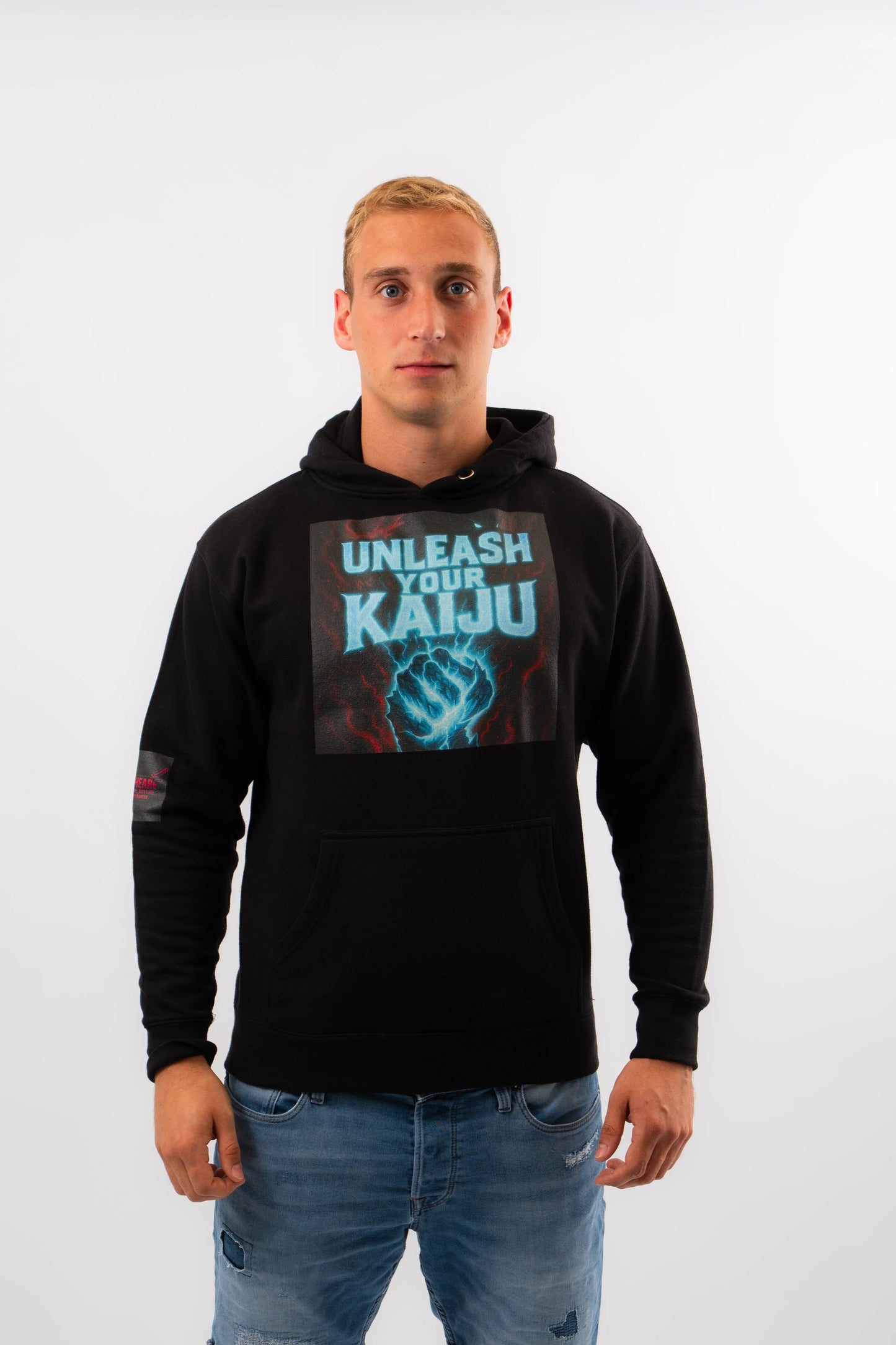 Kaiju Mode Rampage Anime Hoodie Schwarz | ANIWHEARE
