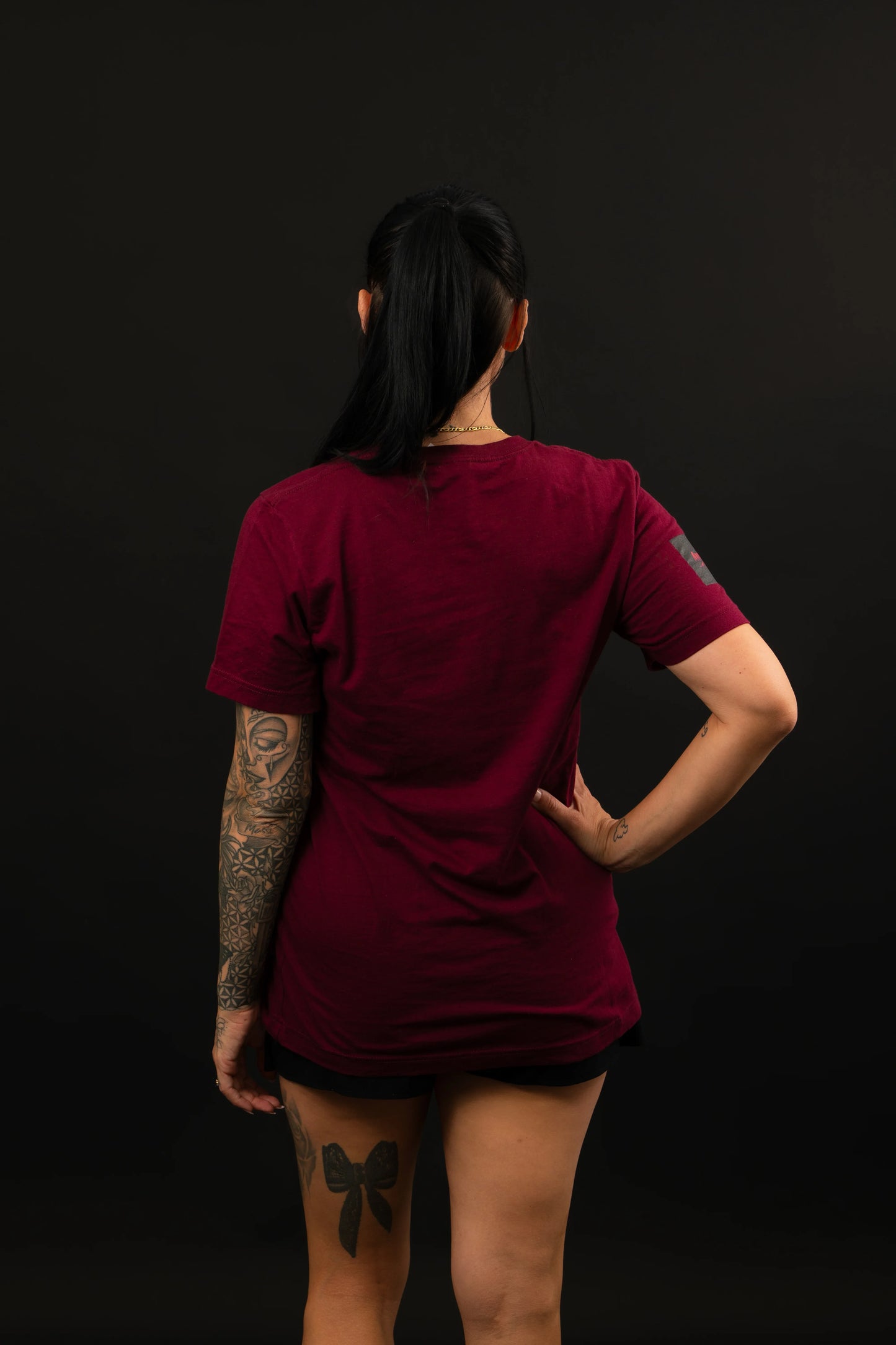 Demonfire Duel Anime T-Shirt Rot Unisex | ANIWHEARE
