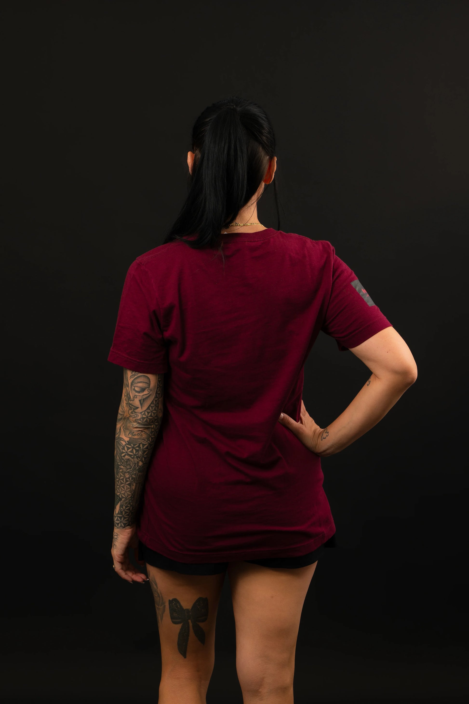 Demonfire Duel Anime T-Shirt Rot Unisex | ANIWHEARE