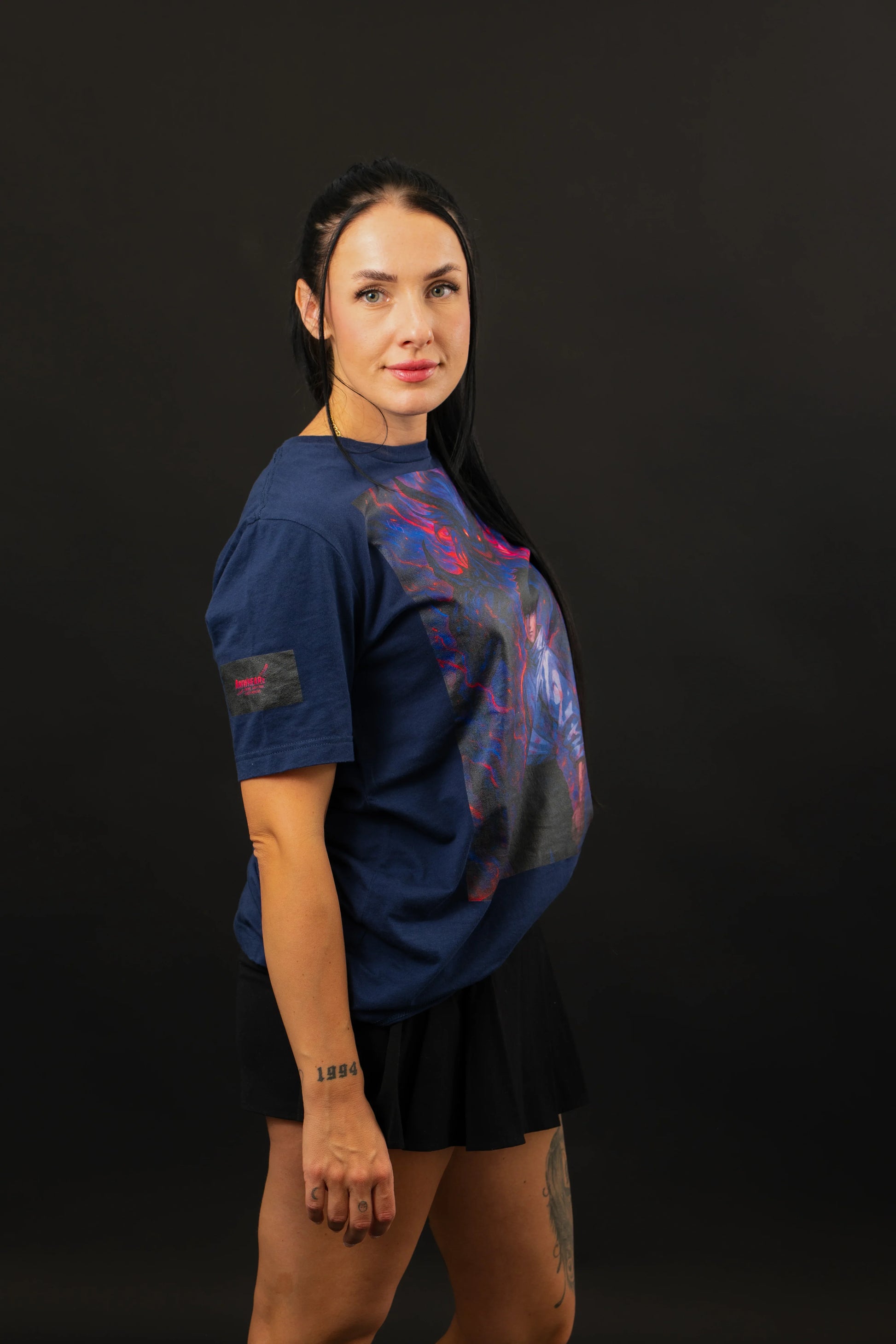 CURSE(T)-SHIRT purpur - Aniwheare