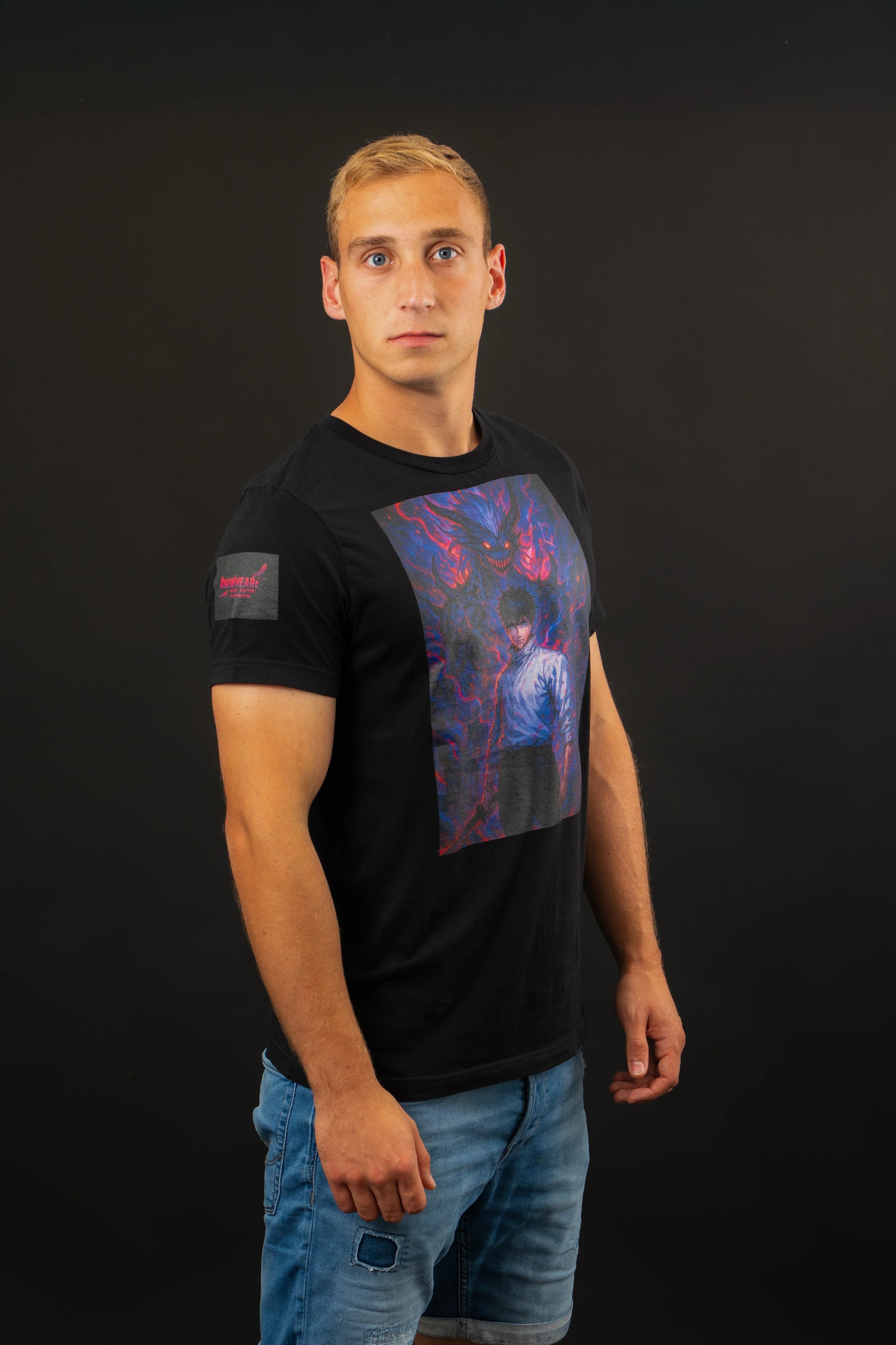 CURSE(T)-SHIRT schwarz - Aniwheare