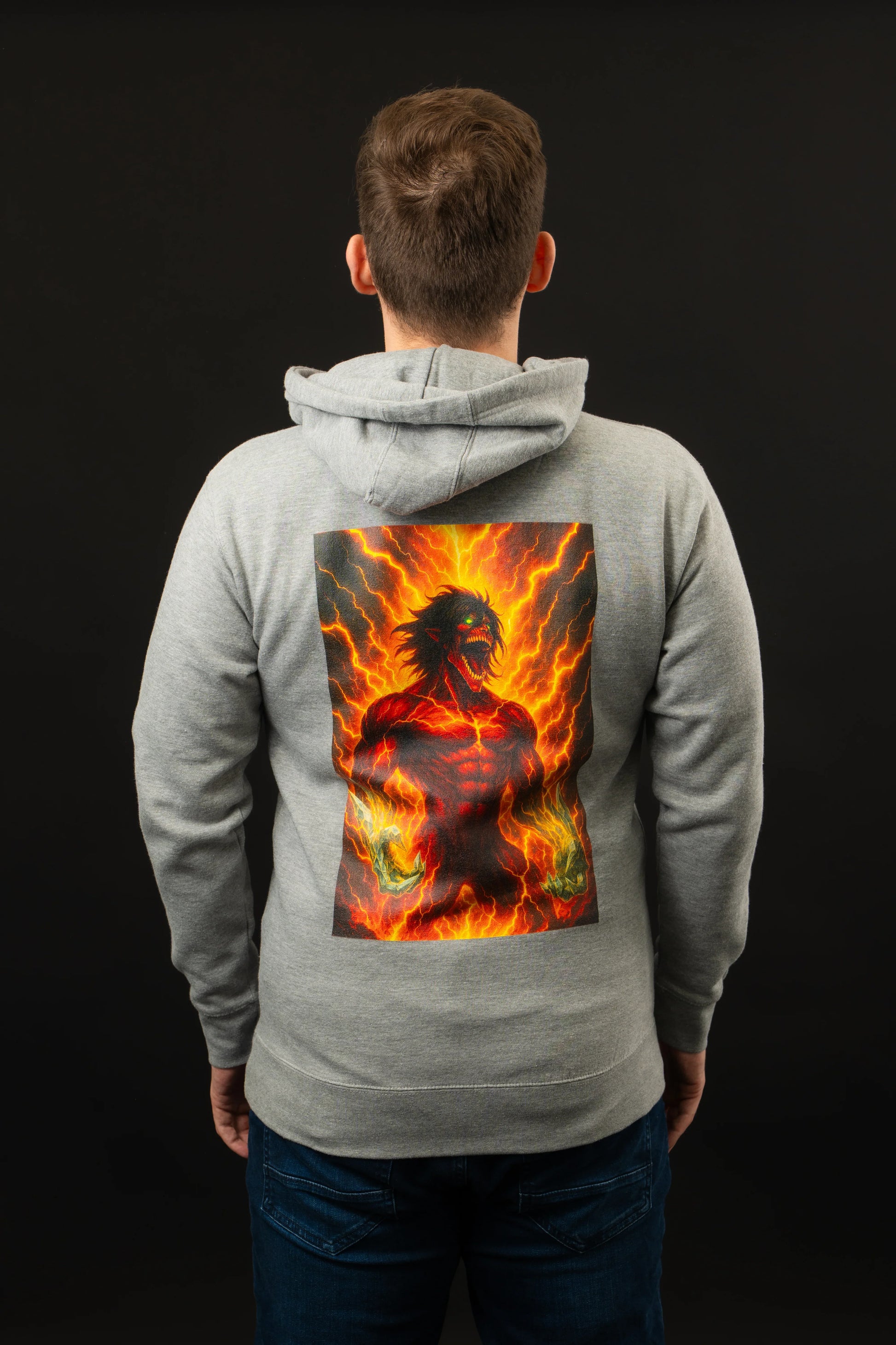 NO MERCY LEFT Hoodie grau - Aniwheare