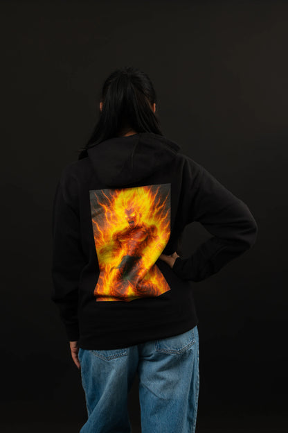 Final Transformation Anime Hoodie Schwarz | ANIWHEARE