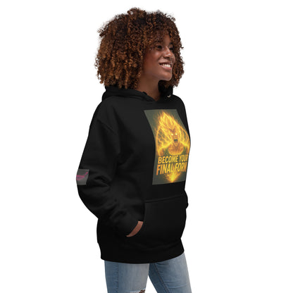 FINAL TRANSFORMATION Hoodie schwarz