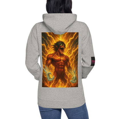 NO MERCY LEFT Hoodie grau