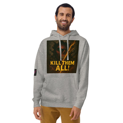 NO MERCY LEFT Hoodie grau