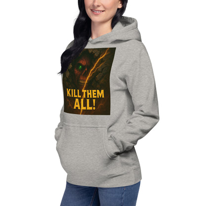 NO MERCY LEFT Hoodie grau
