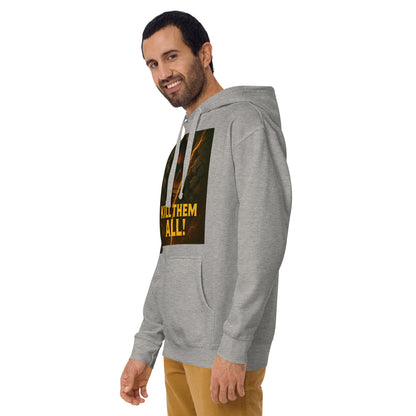 NO MERCY LEFT Hoodie grau