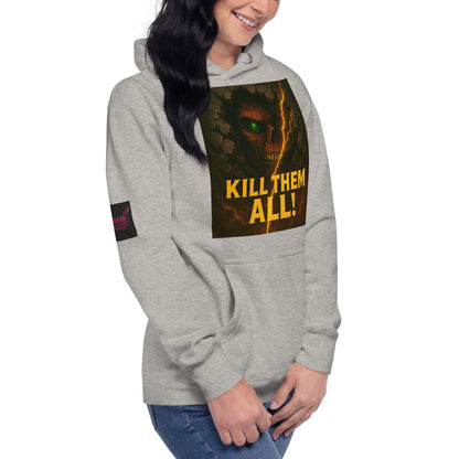 NO MERCY LEFT Hoodie grau