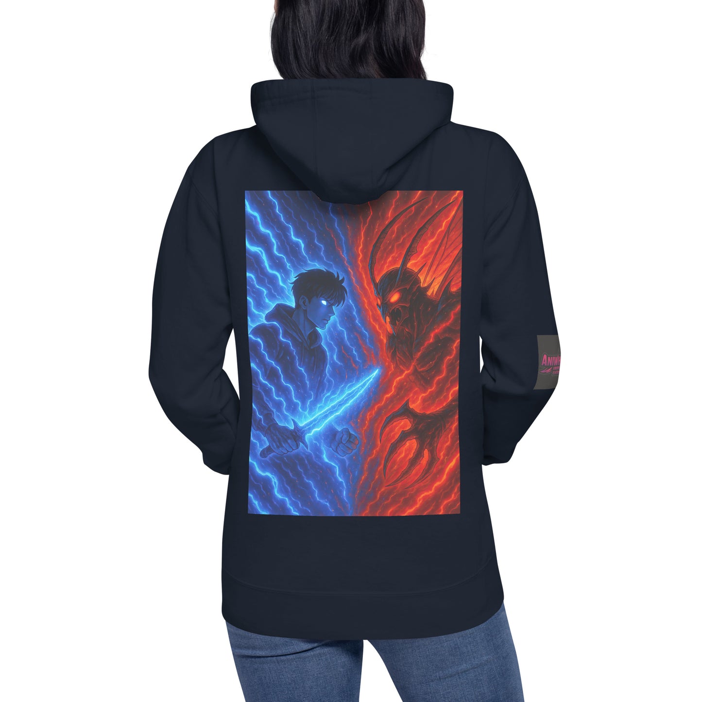 SHADOWBORN REIGN Hoodie marineblau