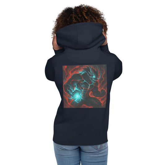 KAIJU MODE RAMPAGE Hoodie marineblau