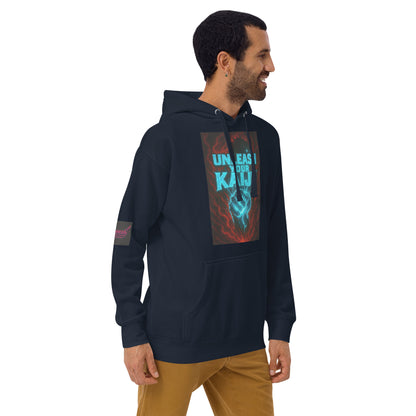 KAIJU MODE RAMPAGE Hoodie marineblau