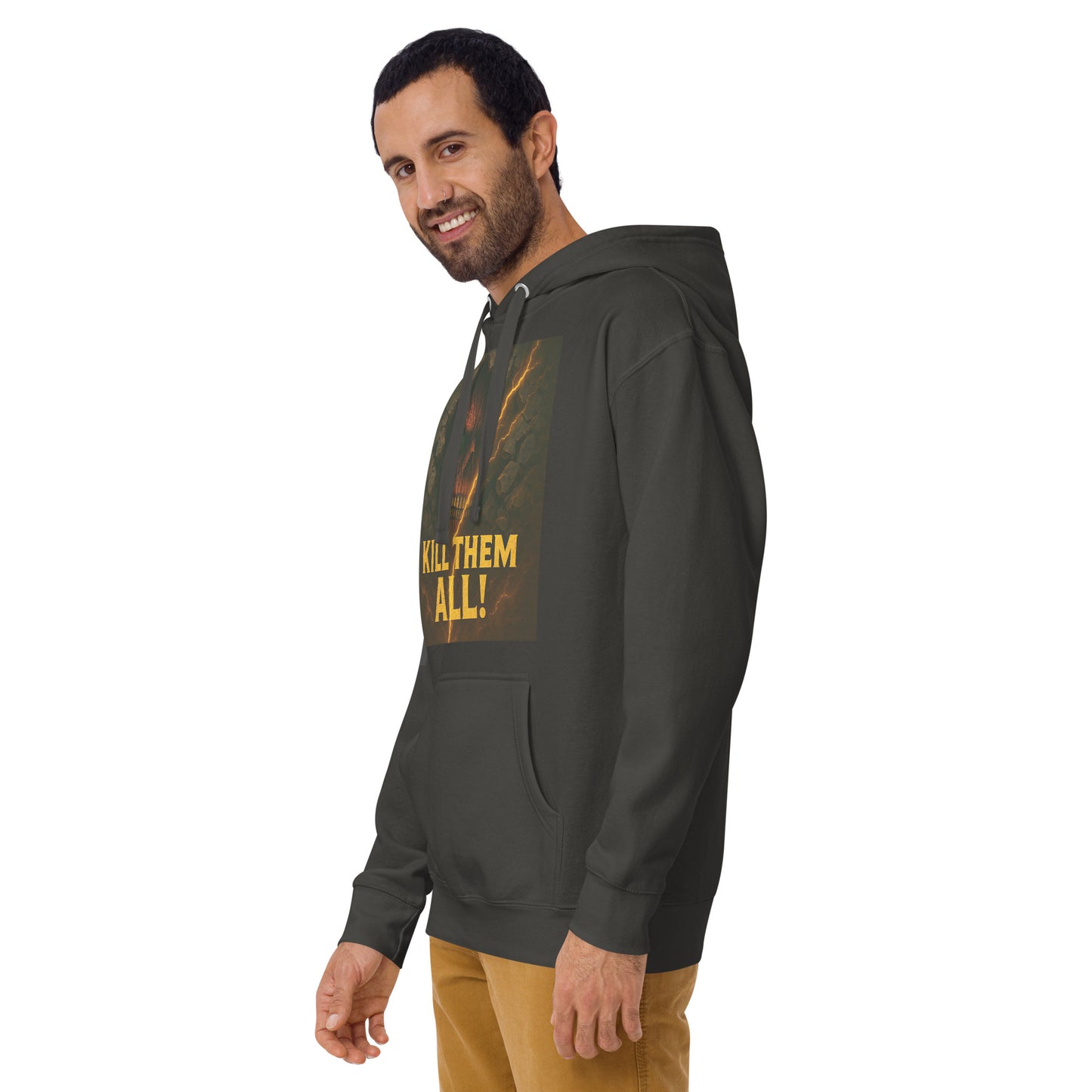 NO MERCY LEFT Hoodie dunkelgrau