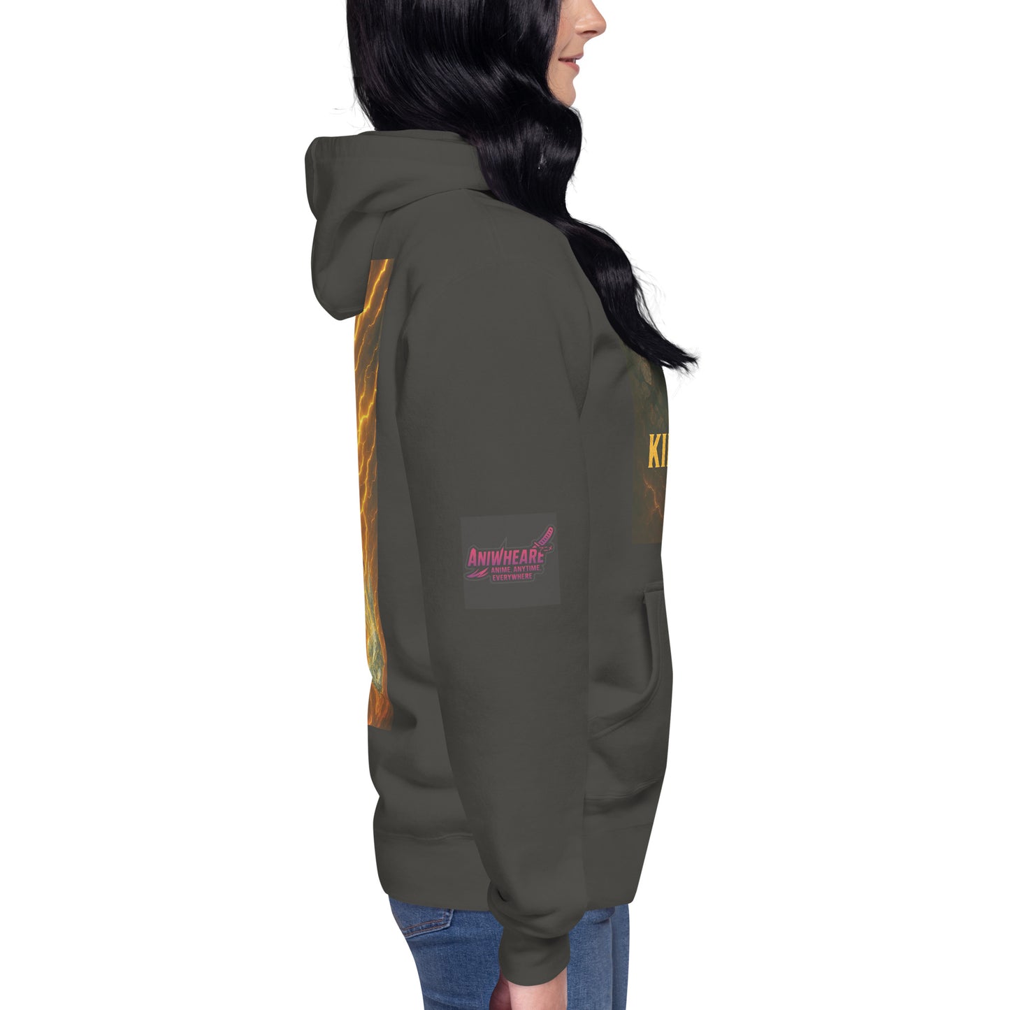 NO MERCY LEFT Hoodie dunkelgrau