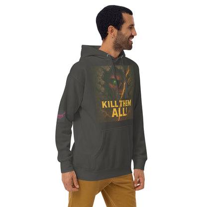 NO MERCY LEFT Hoodie dunkelgrau