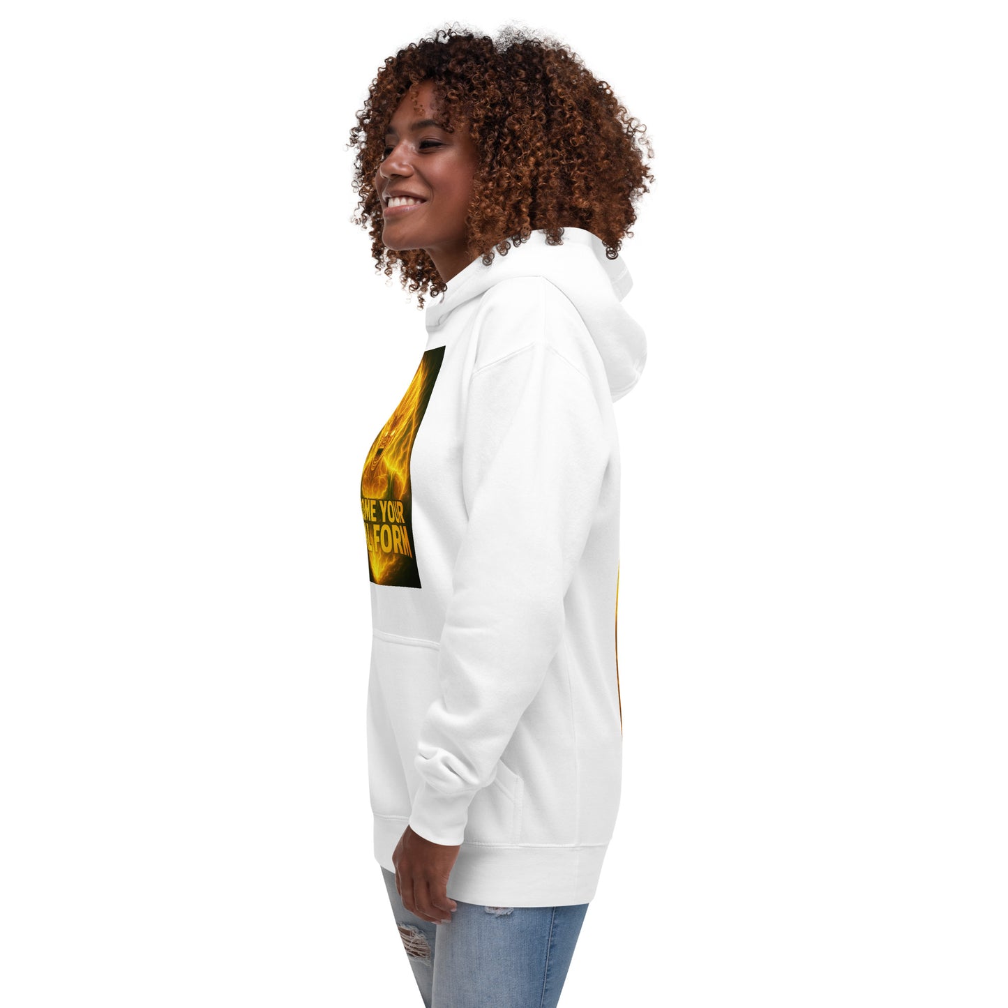 FINAL TRANSFORMATION Hoodie weiß