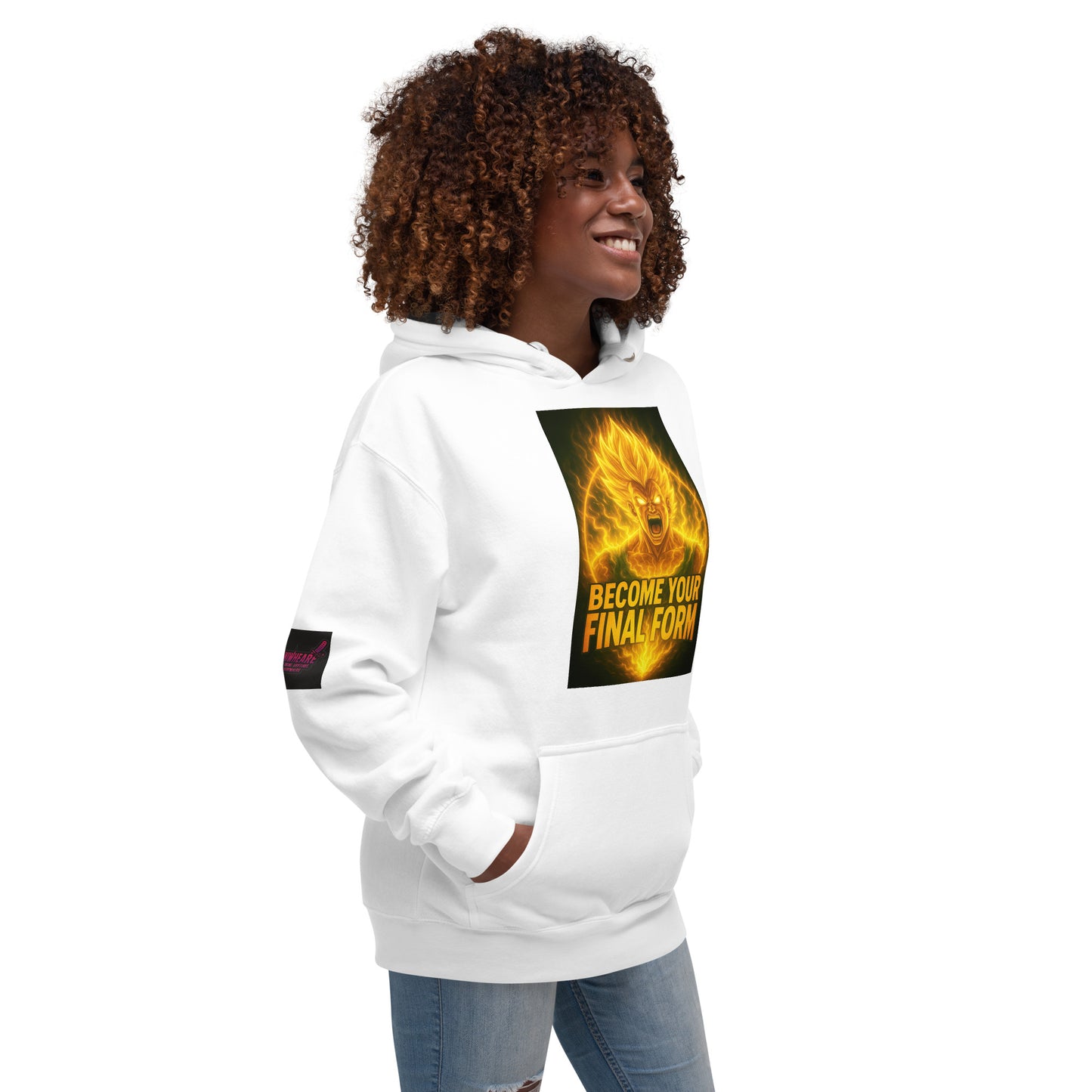 FINAL TRANSFORMATION Hoodie weiß