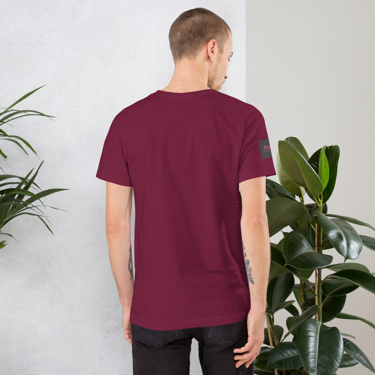 BLAZING HEAR(T)-SHIRT dunkelrot