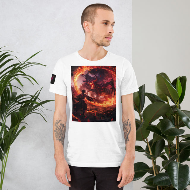 BLAZING HEAR(T)-SHIRT white 