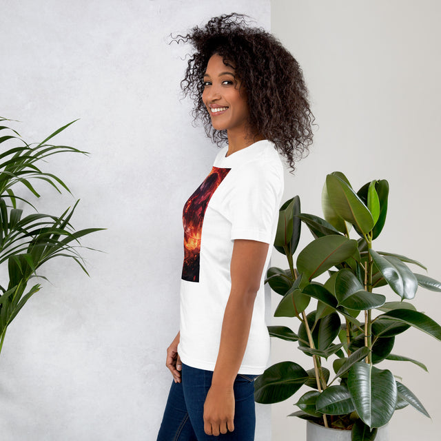 BLAZING HEAR(T)-SHIRT white 