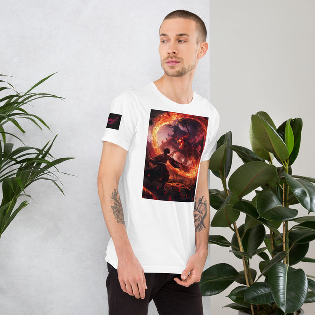 BLAZING HEAR(T)-SHIRT white 