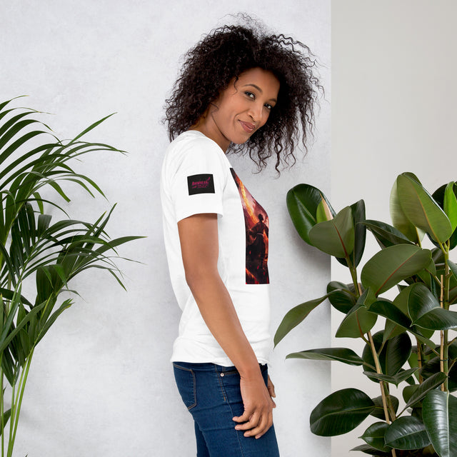 BLAZING HEAR(T)-SHIRT white 